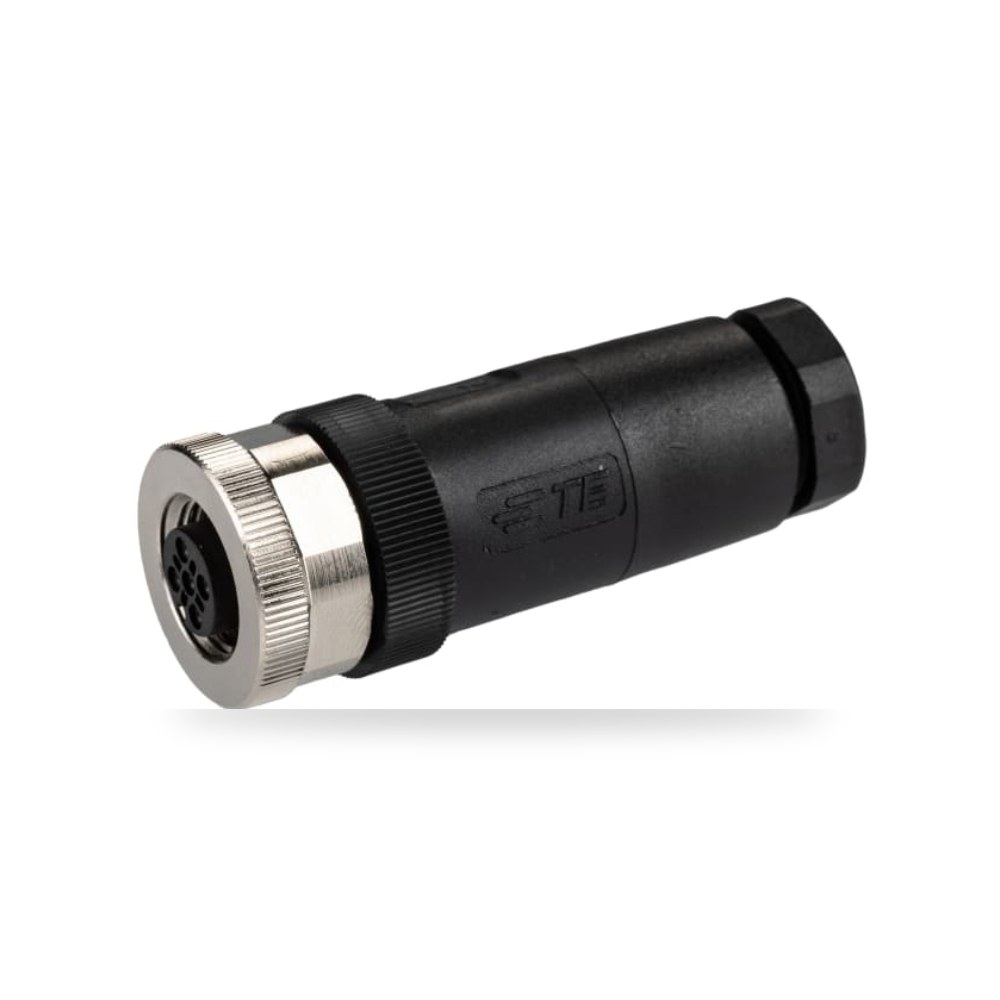 موصل دائري صناعي M12 4 أطراف فئة شاقة RS PRO ريمكو للتوريدات الصناعية (Reemco Industrial)