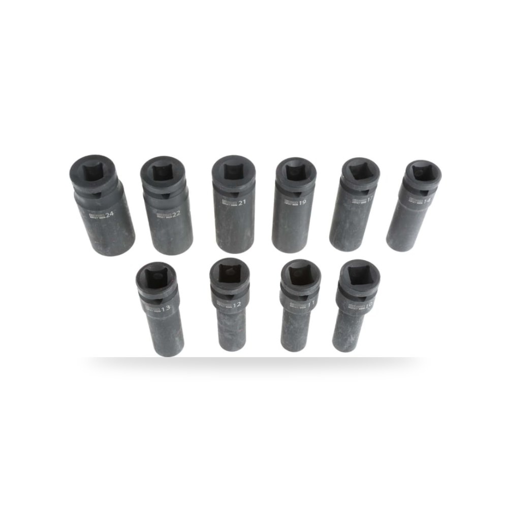 طقم لقم ومفاتيح بكس وسيستم 10 قطعة درايف 1 - 2 ريمكو للتوريدات الصناعية (Reemco Industrial)