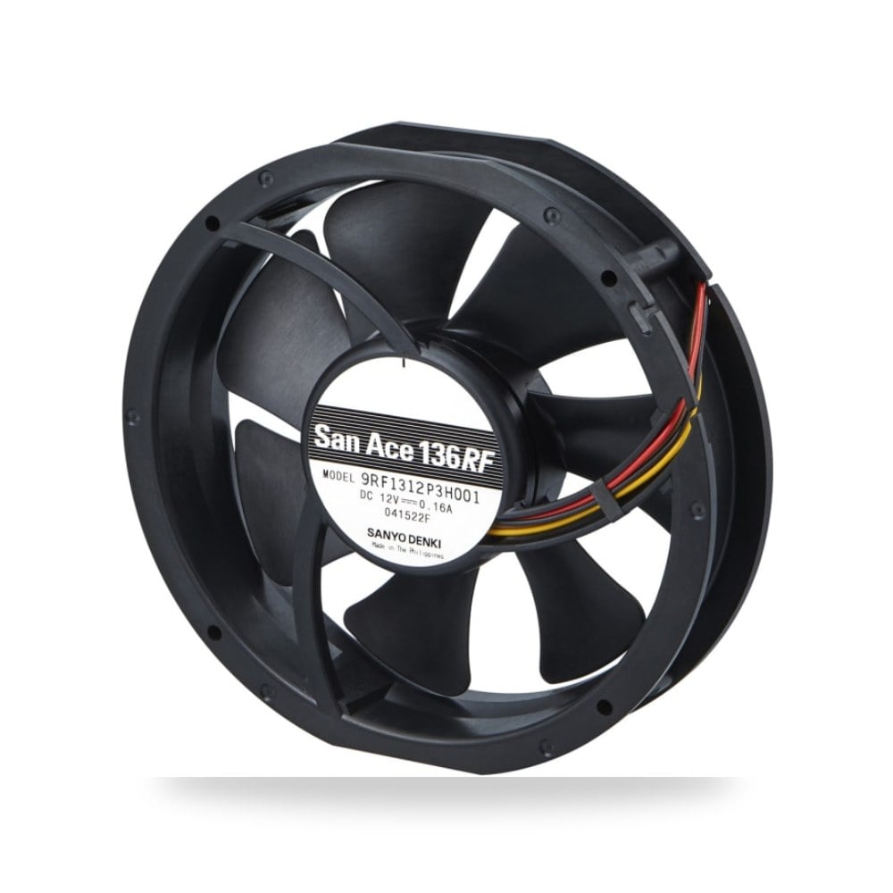 مروحة تبريد محورية للكبائن 24V DC 131 مم RS ريمكو للتوريدات الصناعية (Reemco Industrial)