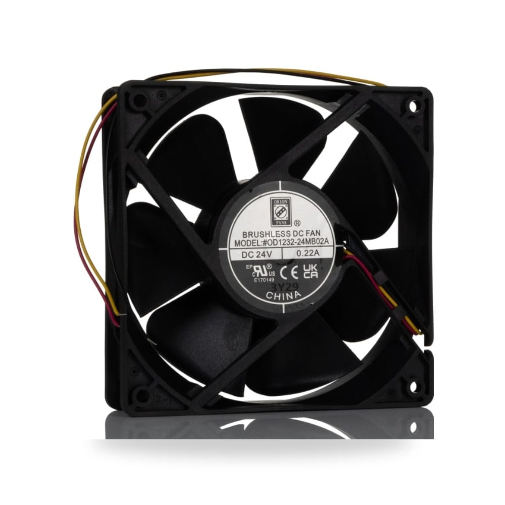 مروحة تبريد محورية للكبائن 24V DC 120 مم طراز ريمكو للتوريدات الصناعية (Reemco Industrial)