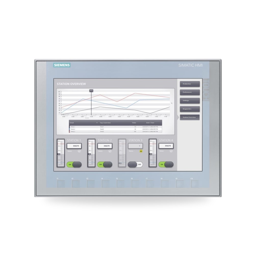 شاشة عرض وتشغيل لوحات تحكم صناعية HMI 304.8 ريمكو للتوريدات الصناعية (Reemco Industrial)