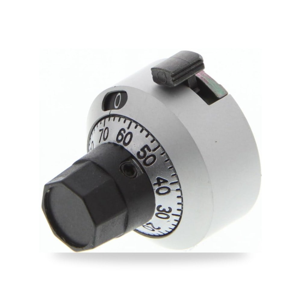 مقبض تحكم بكره لبوتنشيوميتر (عمود 6.35mm, قطر 22.2 mm) Reemco Industrial موديل H-22-6A آر إس