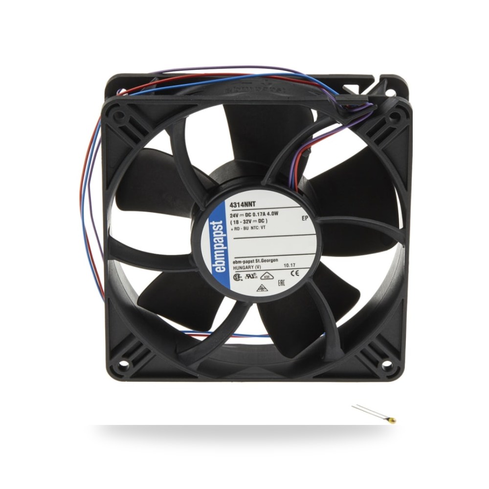 مروحة تبريد محورية للكبائن 24 V DC 119 مم RS ريمكو للتوريدات الصناعية (Reemco Industrial)