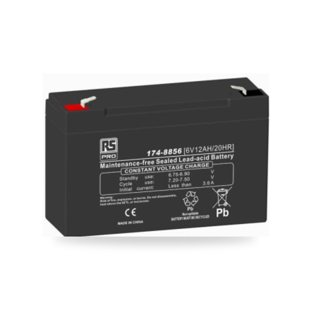بطارية قلوية كبيرة D مقاس طراز احترافي RS PRO ريمكو للتوريدات الصناعية (Reemco Industrial)