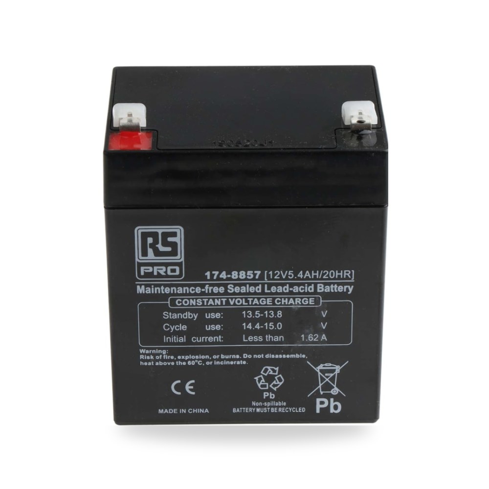 بطارية قلوية كبيرة طراز احترافي RS PRO ريمكو للتوريدات الصناعية (Reemco Industrial) موديل
