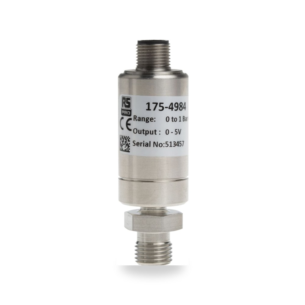 حساس ومستشعر 0.5 فولت ضغط 0 bar صناعي RS PRO ريمكو للتوريدات الصناعية (Reemco Industrial)