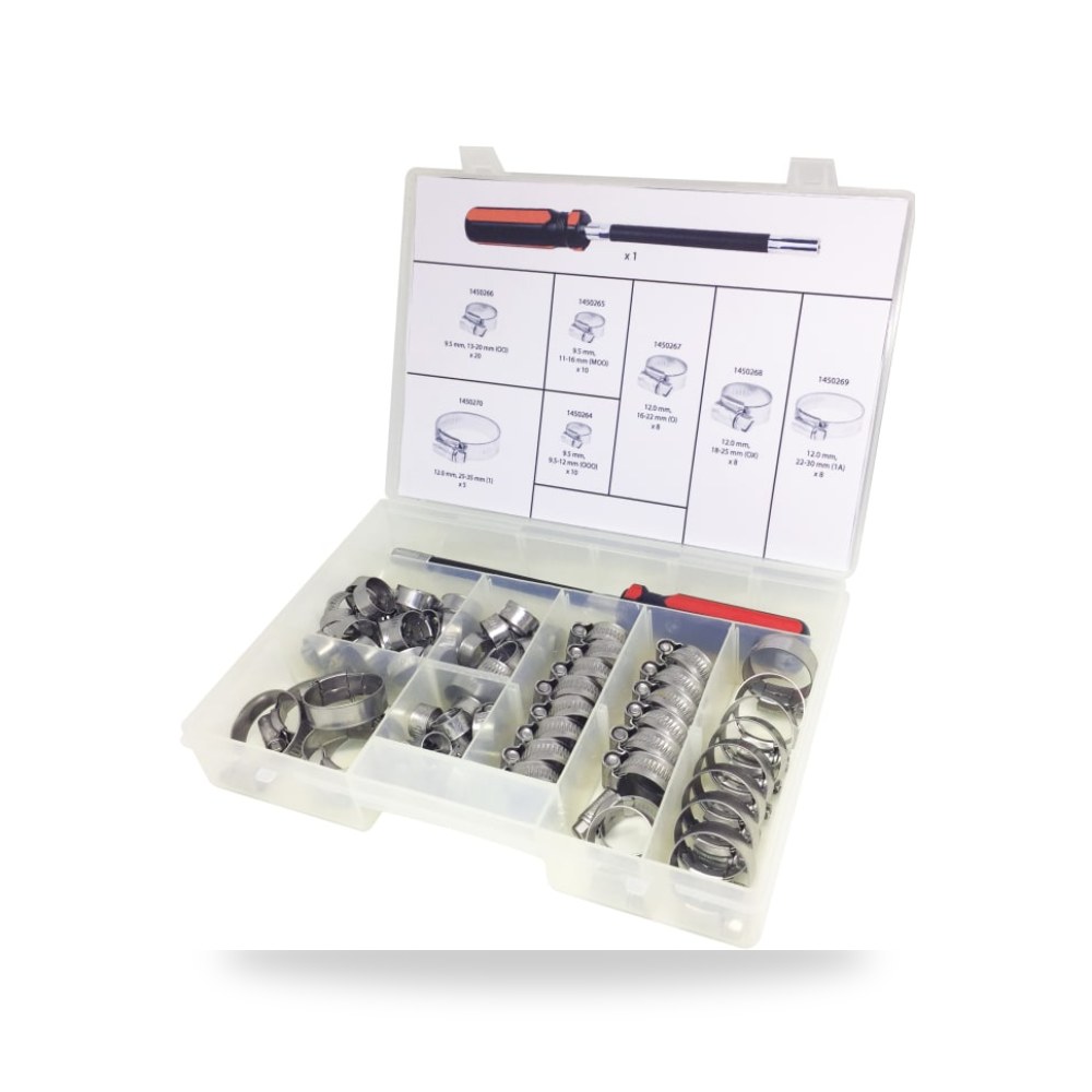 طقم أقفيس وكلبسات خراطيم معتمد للمشاريع RS ريمكو للتوريدات الصناعية (Reemco Industrial) موديل