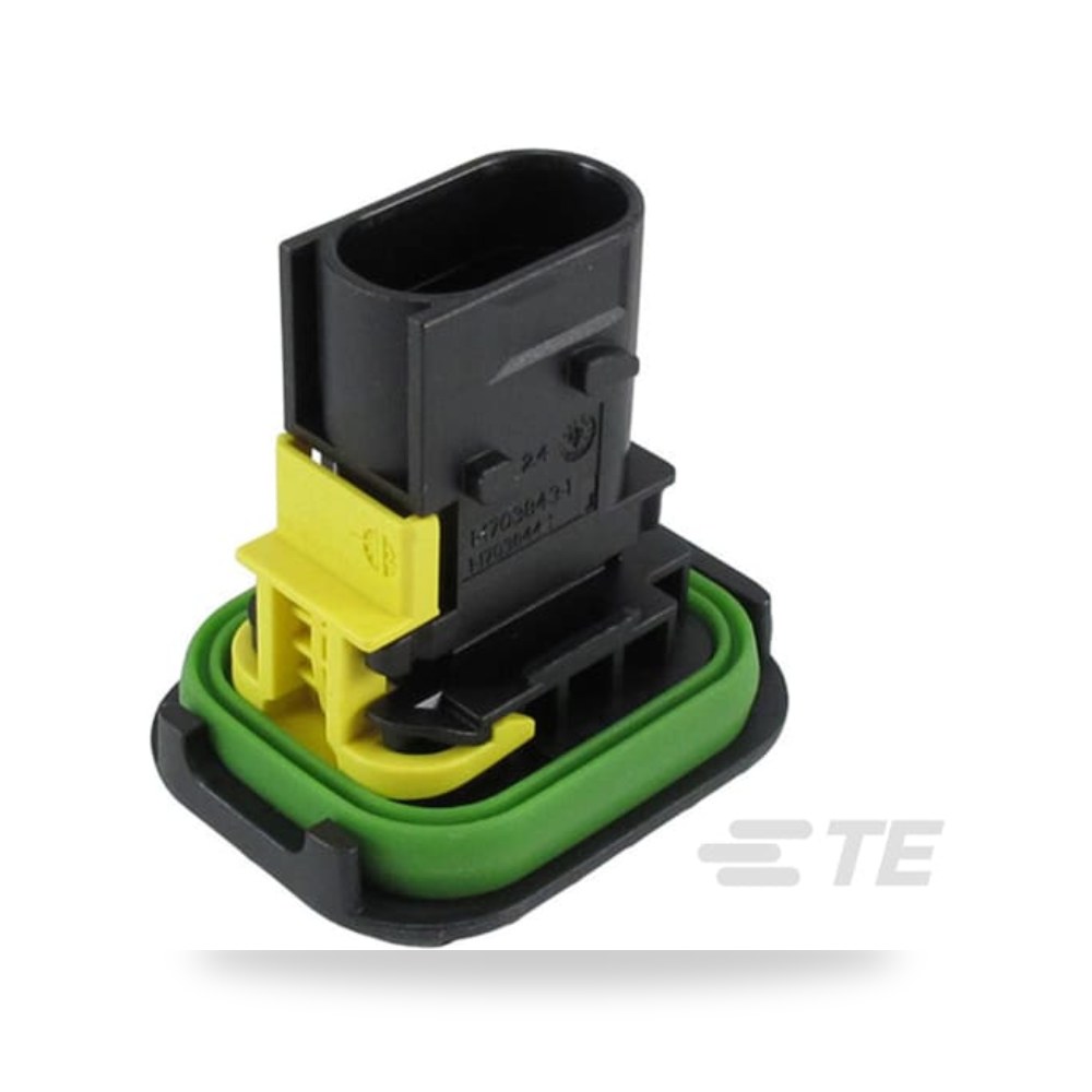 فيش وموصل كهرباء سيارات 3 خط فولاذي RS PRO ريمكو للتوريدات الصناعية (Reemco Industrial)