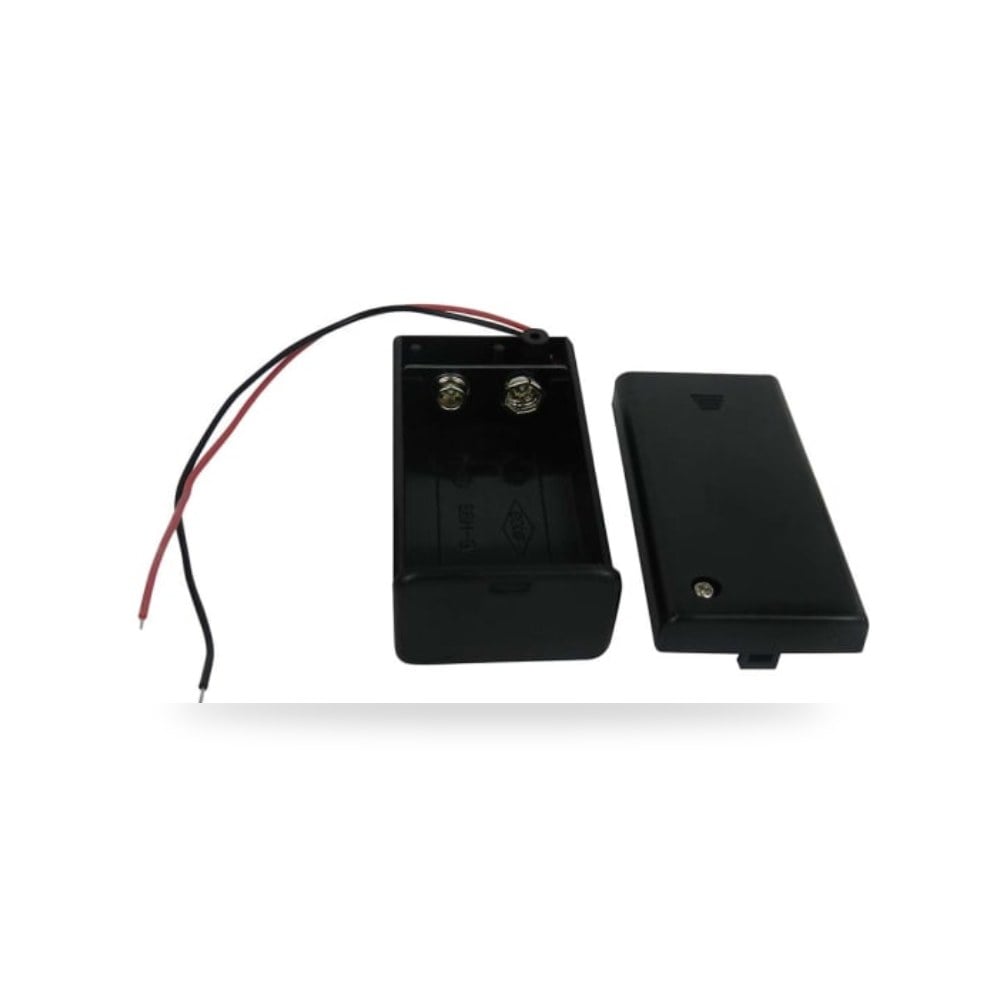 حامل وقاعدة بطارية بوردات 9V PP3 نسخة محدثة ريمكو للتوريدات الصناعية (Reemco Industrial)