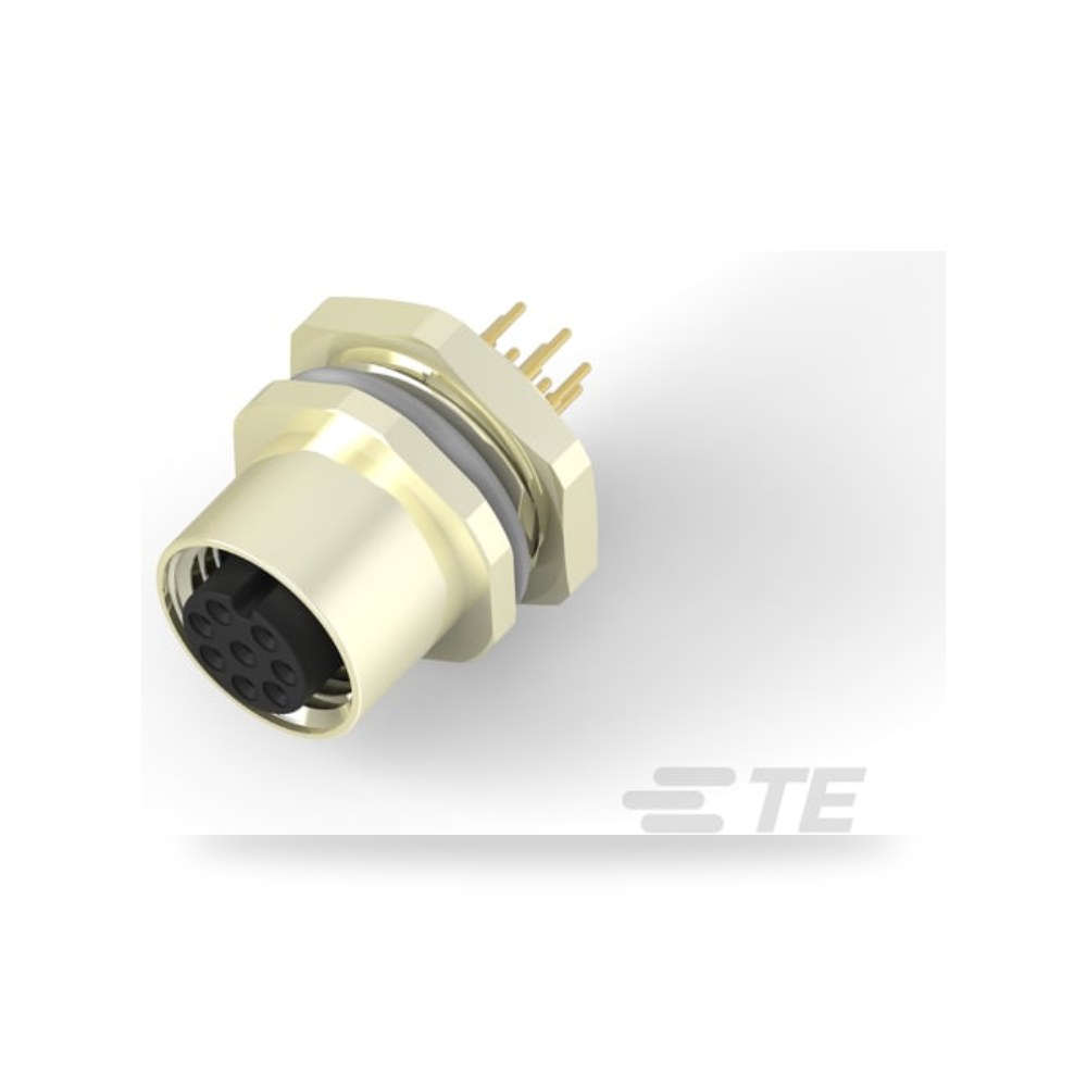 موصل دائري صناعي معتمد M12 8 أطراف أنثى أصلي ريمكو للتوريدات الصناعية (Reemco Industrial)