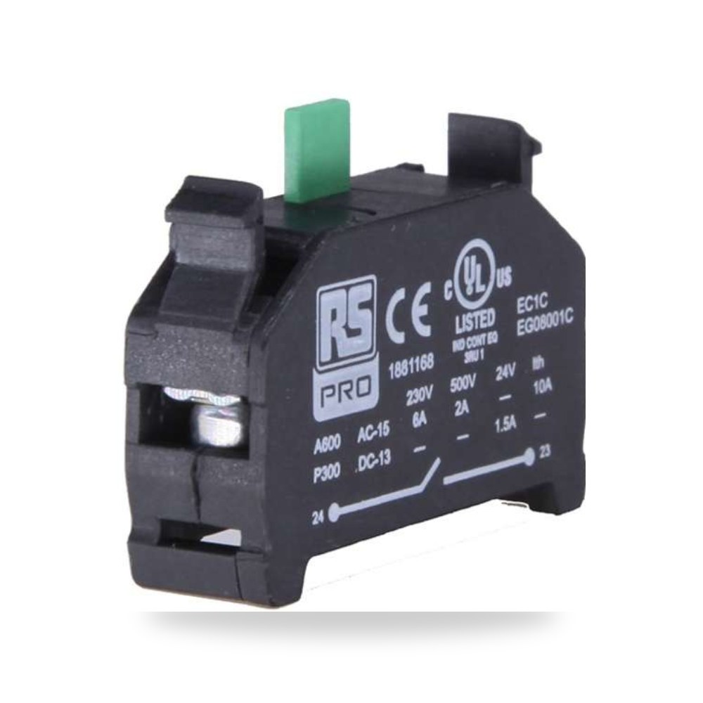قاعدة تلامس ولمبة أزرار طراز B RS PRO ريمكو للتوريدات الصناعية (Reemco Industrial)