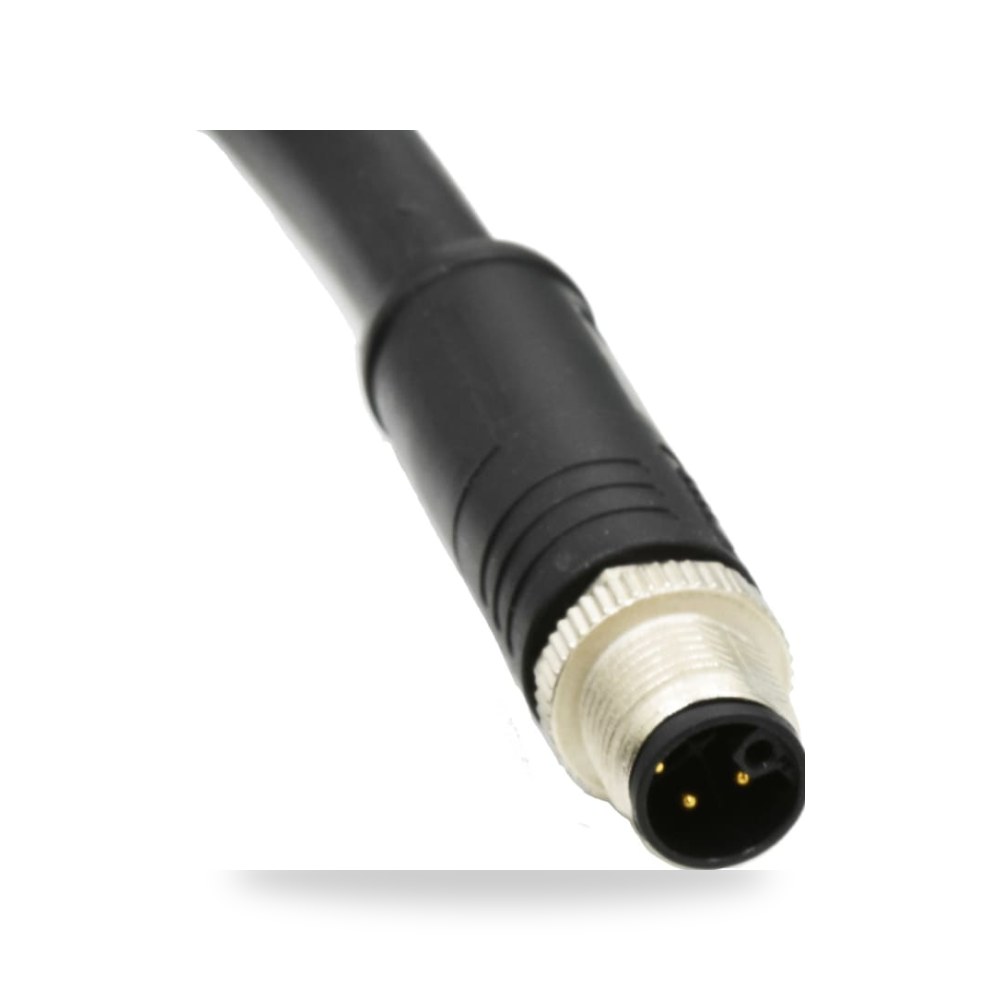 موصل دائري صناعي معتمد M12 8 أطراف مطابق ريمكو للتوريدات الصناعية (Reemco Industrial)