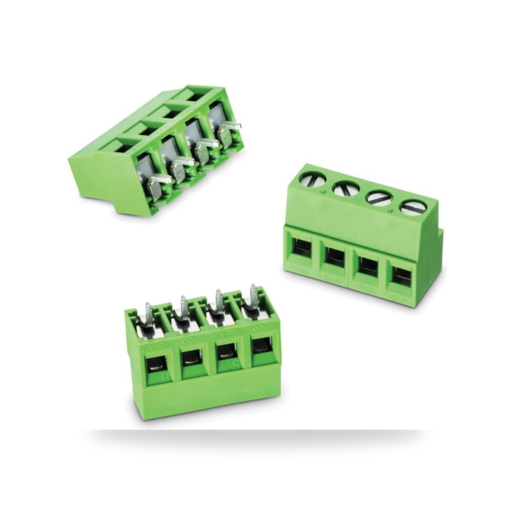 روزتة وبلوك أطراف بوردات PCB 4 خط خطوة 5 طراز ريمكو للتوريدات الصناعية (Reemco Industrial)