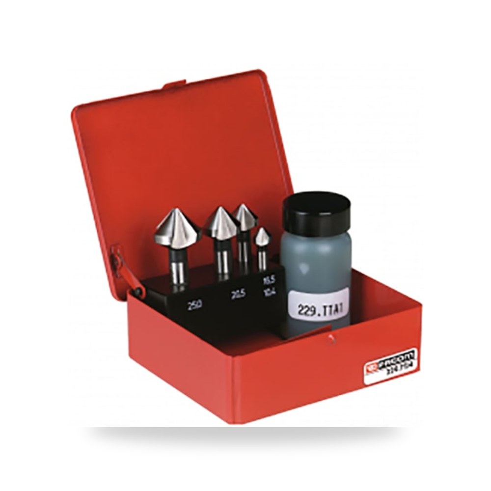 طقم بنط ثقب حلزونية HSS 4 قطعة صناعي RS PRO ريمكو للتوريدات الصناعية (Reemco Industrial)
