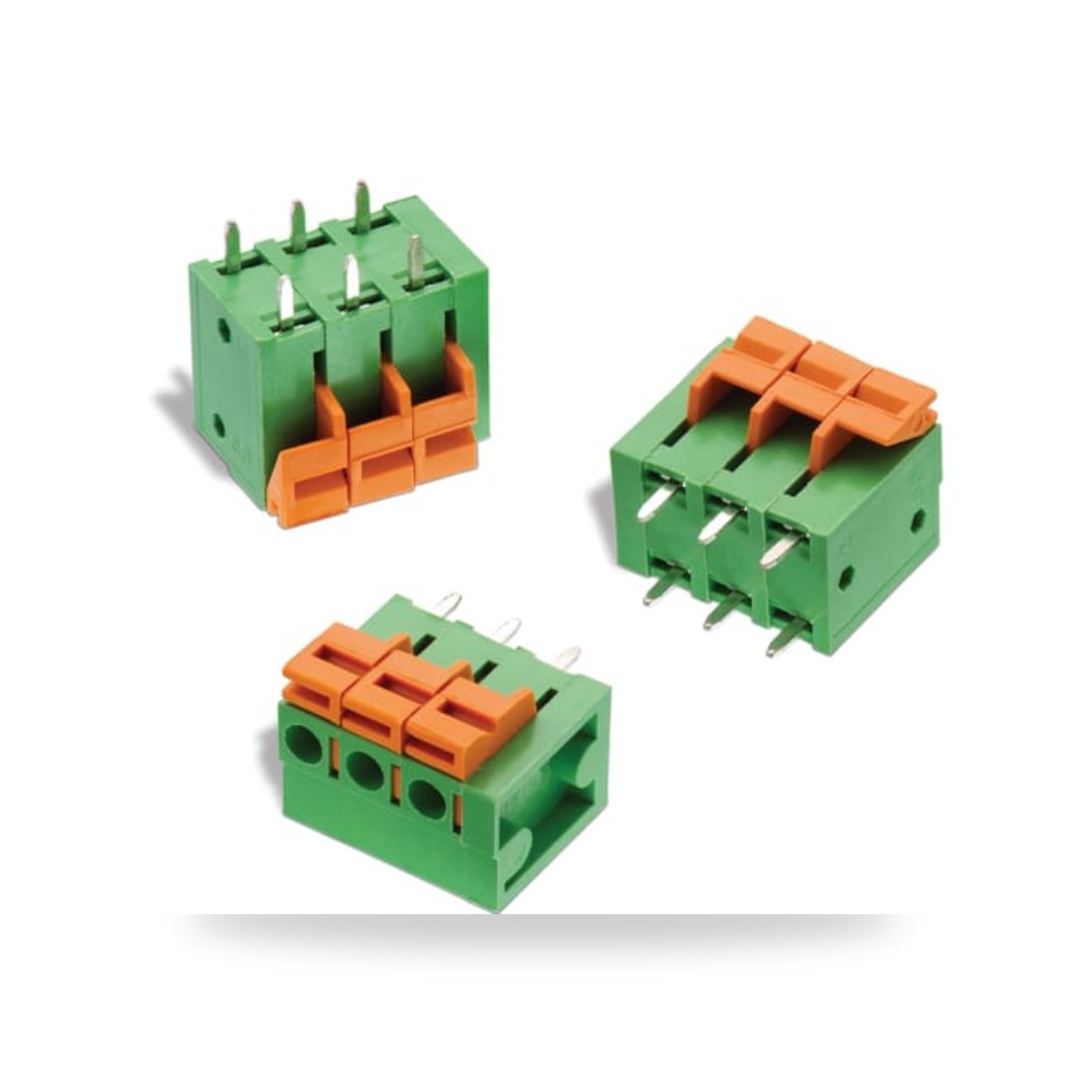 روزتة وبلوك أطراف بوردات PCB 2 خط خطوة 5 مم ريمكو للتوريدات الصناعية (Reemco Industrial)