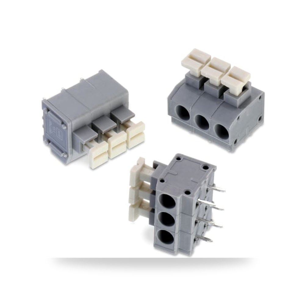 روزتة وبلوك أطراف بوردات PCB 2 خط خطوة 5 مم ريمكو للتوريدات الصناعية (Reemco Industrial)