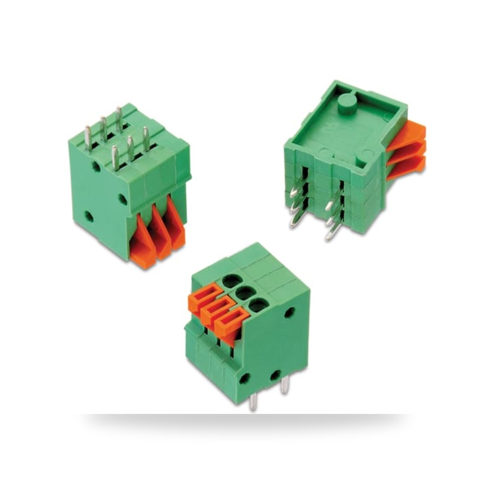 روزتة وبلوك أطراف بوردات PCB 4 خط خطوة 2.54 ريمكو للتوريدات الصناعية (Reemco Industrial)