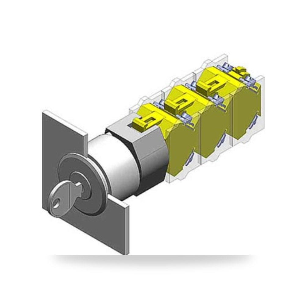 مفتاح تشغيل بمفتاح مقاوم للظروف الشاقة RS PRO ريمكو للتوريدات الصناعية (Reemco Industrial)