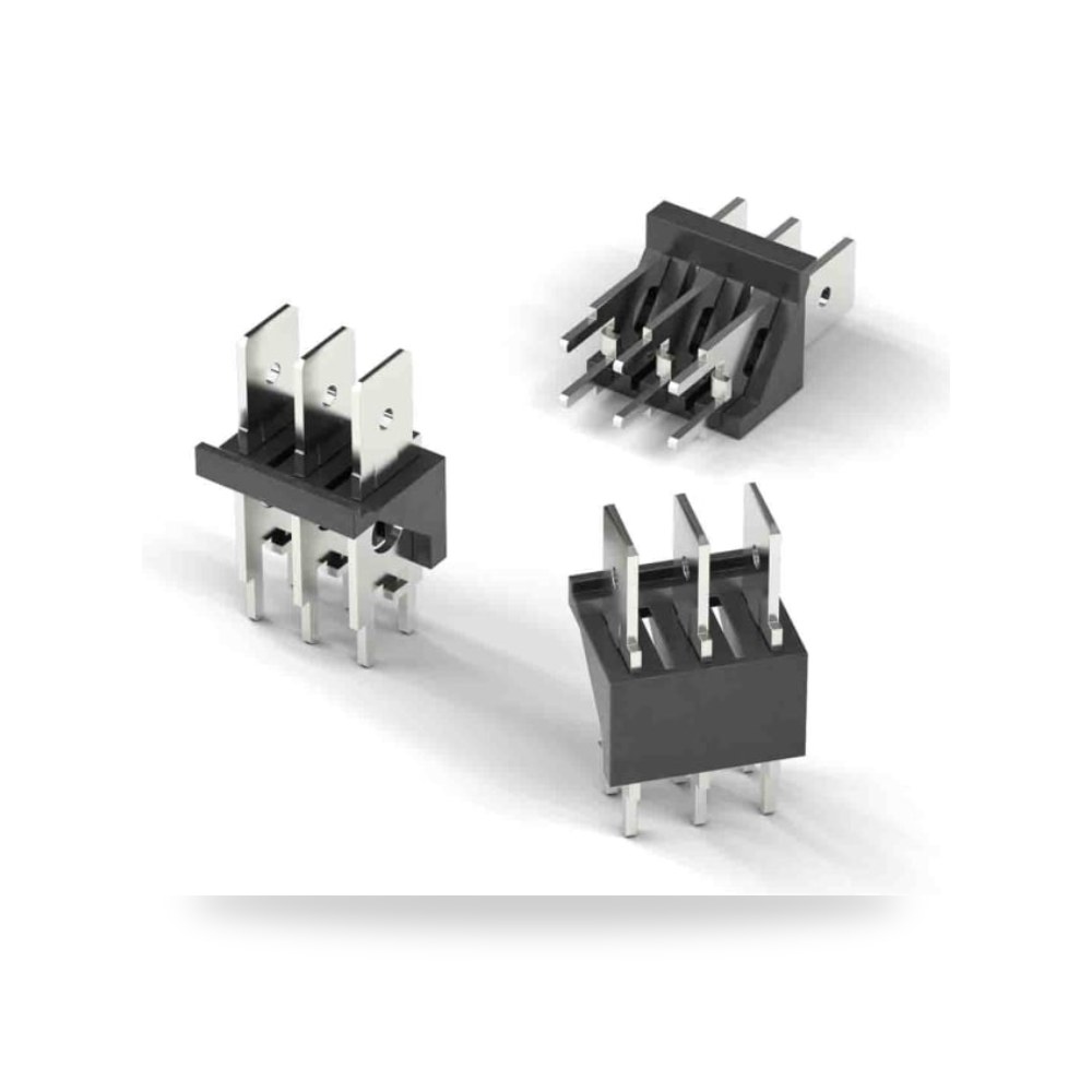 موصل وبن هيدر بوردات PCB 3 خط خطوة 7.62 مم ريمكو للتوريدات الصناعية (Reemco Industrial)