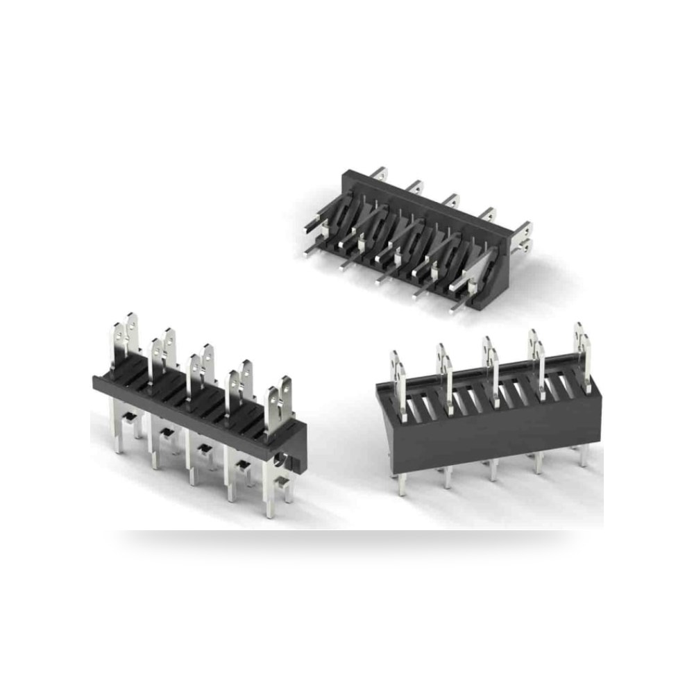موصل وبن هيدر بوردات PCB 3 خط خطوة 5.08 مم ريمكو للتوريدات الصناعية (Reemco Industrial)