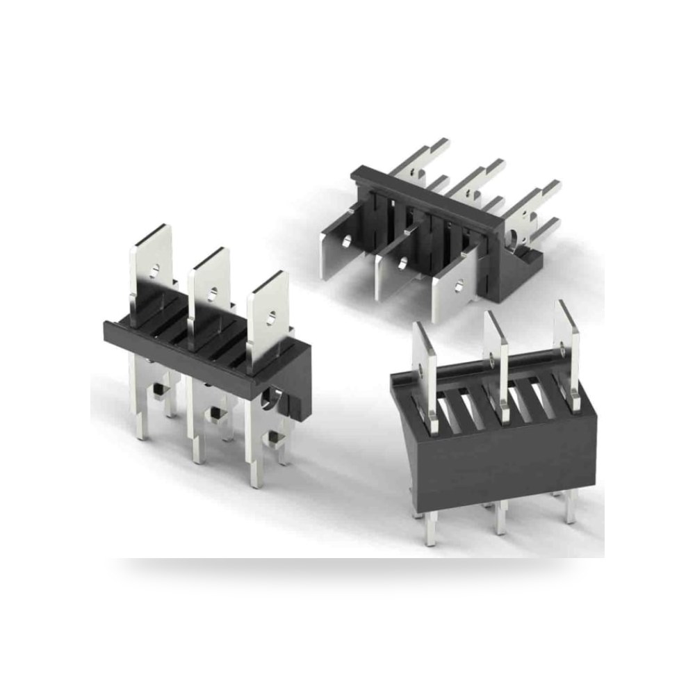 موصل وبن هيدر بوردات PCB 3 خط خطوة 5.08 مم ريمكو للتوريدات الصناعية (Reemco Industrial)
