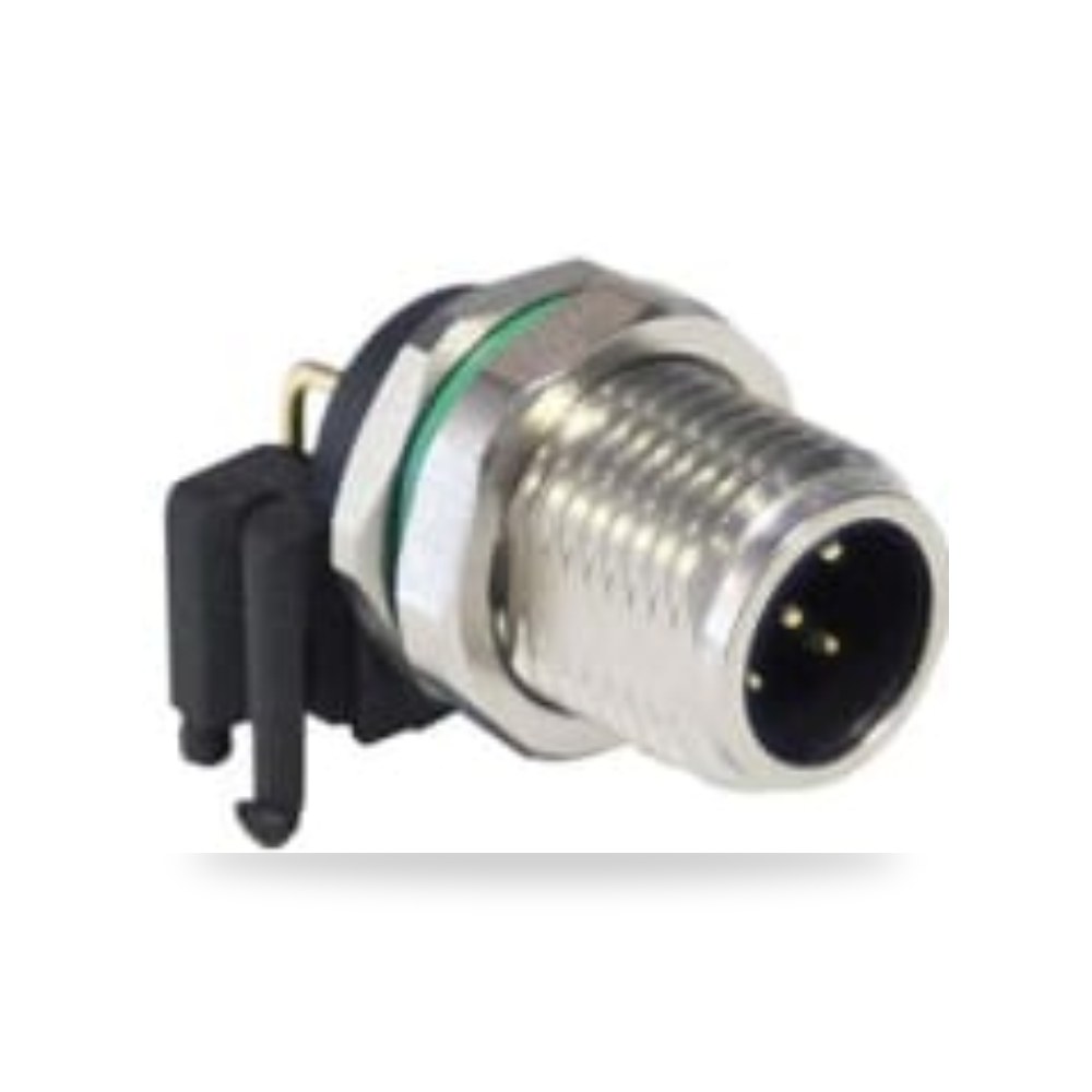 موصل دائري صناعي معتمد M12 5 أطراف لوحات طراز ريمكو للتوريدات الصناعية (Reemco Industrial)