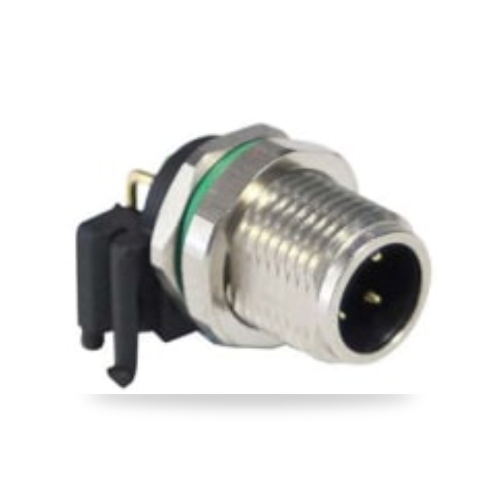 موصل دائري صناعي معتمد M12 4 أطراف لوحات طراز ريمكو للتوريدات الصناعية (Reemco Industrial)