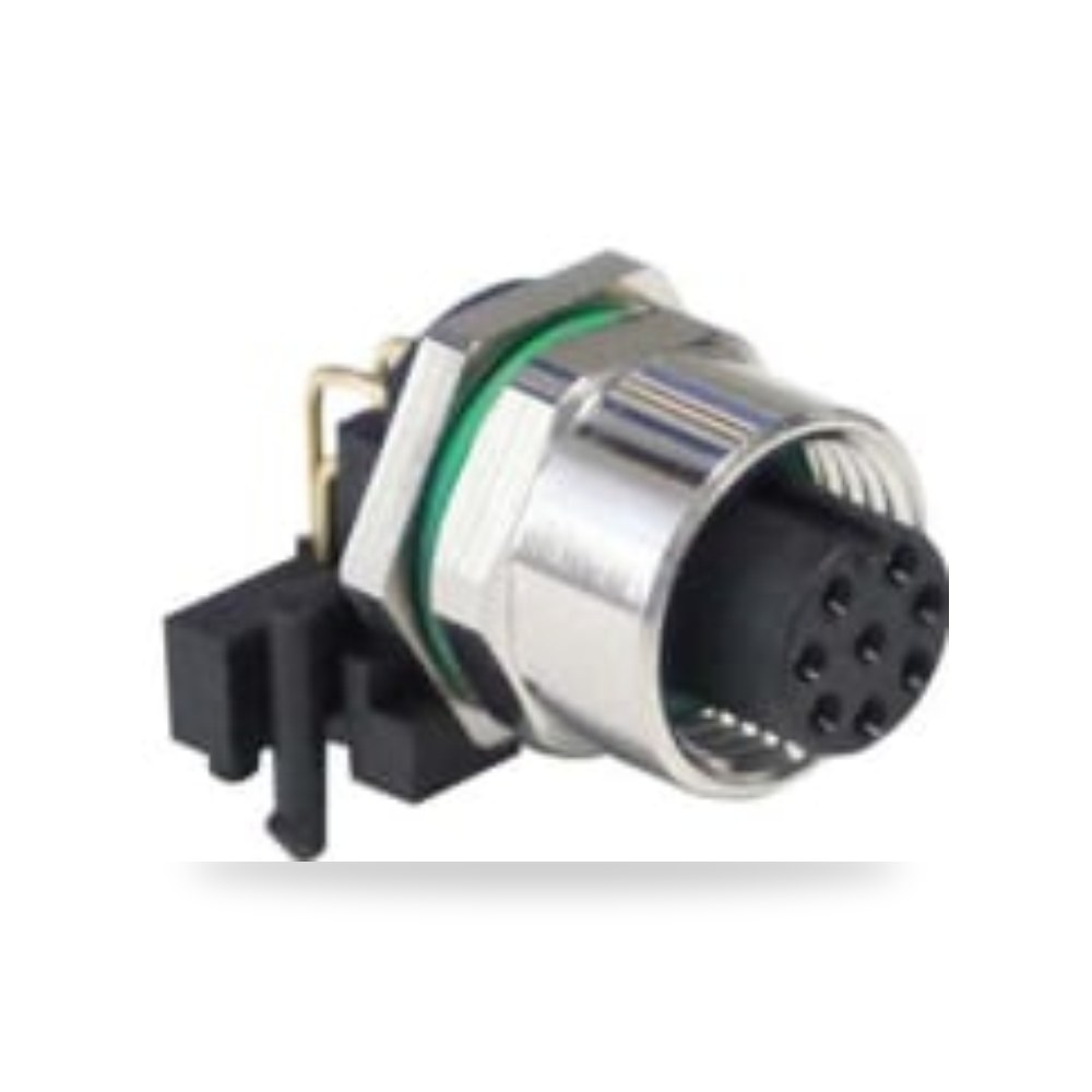 موصل دائري صناعي معتمد M12 8 أطراف فائق ريمكو للتوريدات الصناعية (Reemco Industrial)