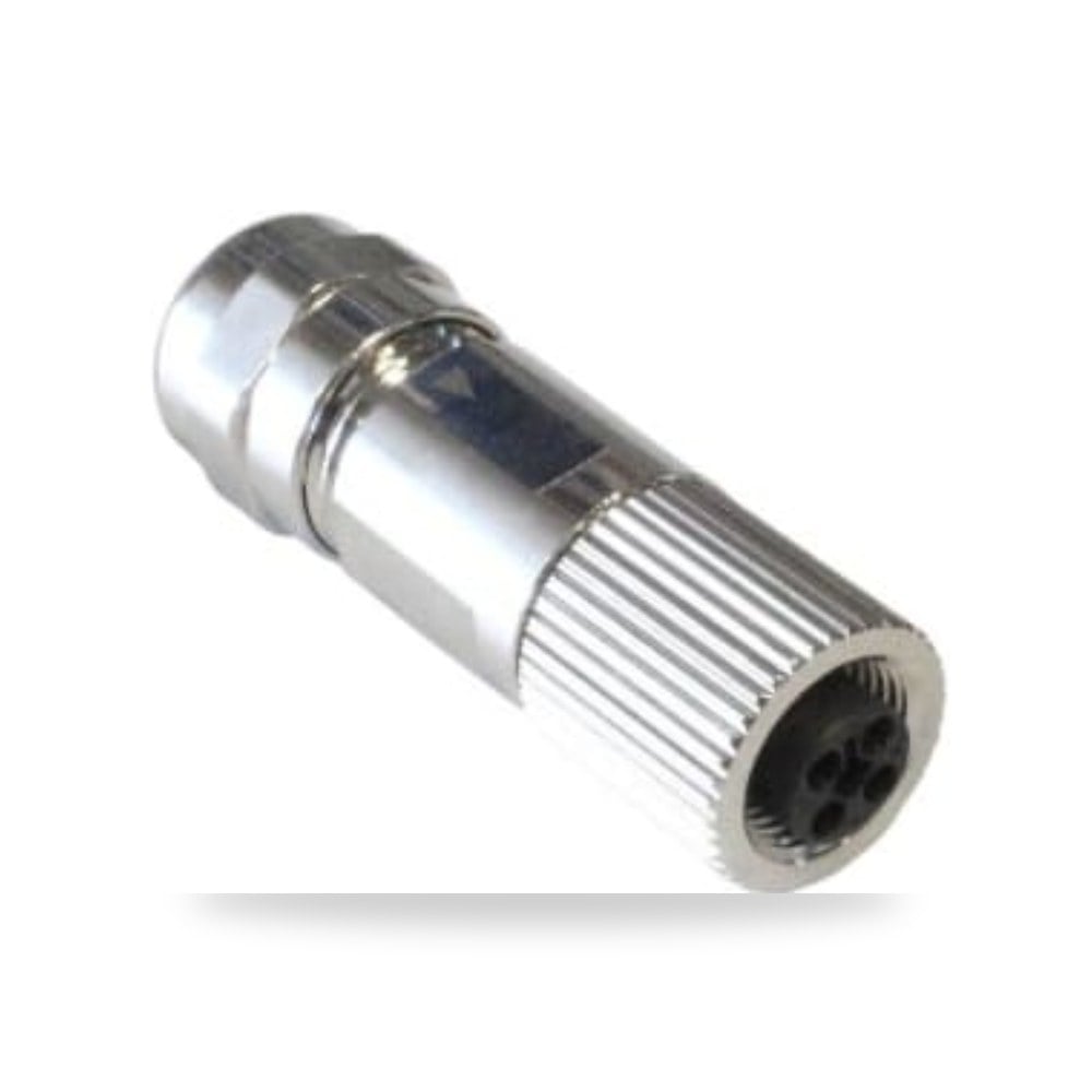 موصل دائري صناعي M12 4 أطراف كابل مستقيم أداء ريمكو للتوريدات الصناعية (Reemco Industrial)