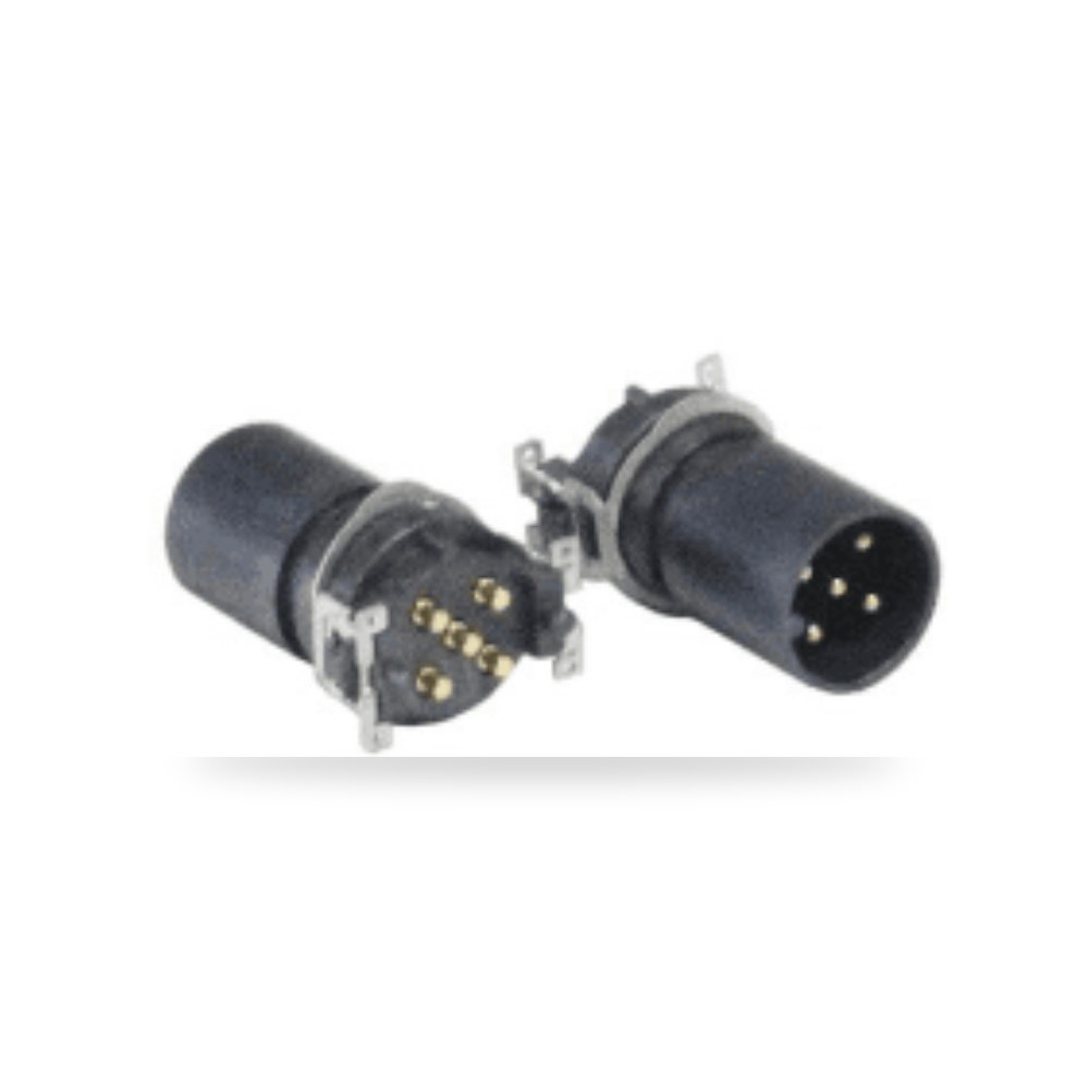 موصل دائري صناعي معتمد M12 5 أطراف لوحات طراز ريمكو للتوريدات الصناعية (Reemco Industrial)