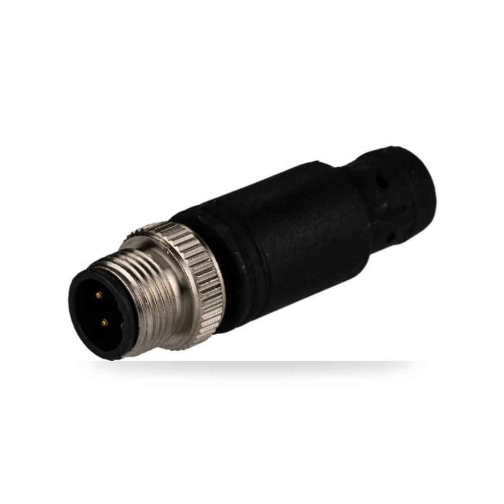 موصل دائري صناعي معتمد M12 4 أطراف كابل طراز ريمكو للتوريدات الصناعية (Reemco Industrial)