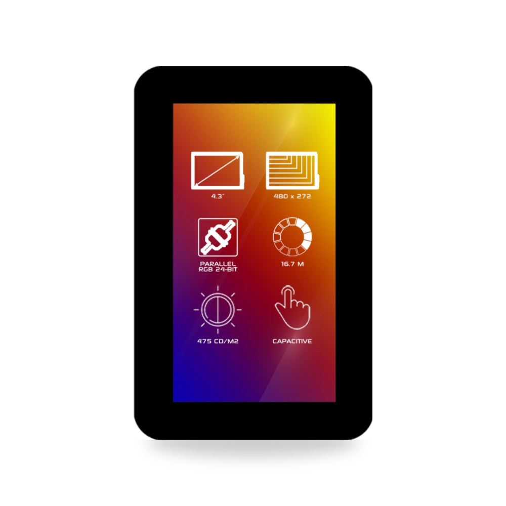 شاشة لمس مقاومية لوحات HMI 4.3 لوحات وتطبيقات ريمكو للتوريدات الصناعية (Reemco Industrial)