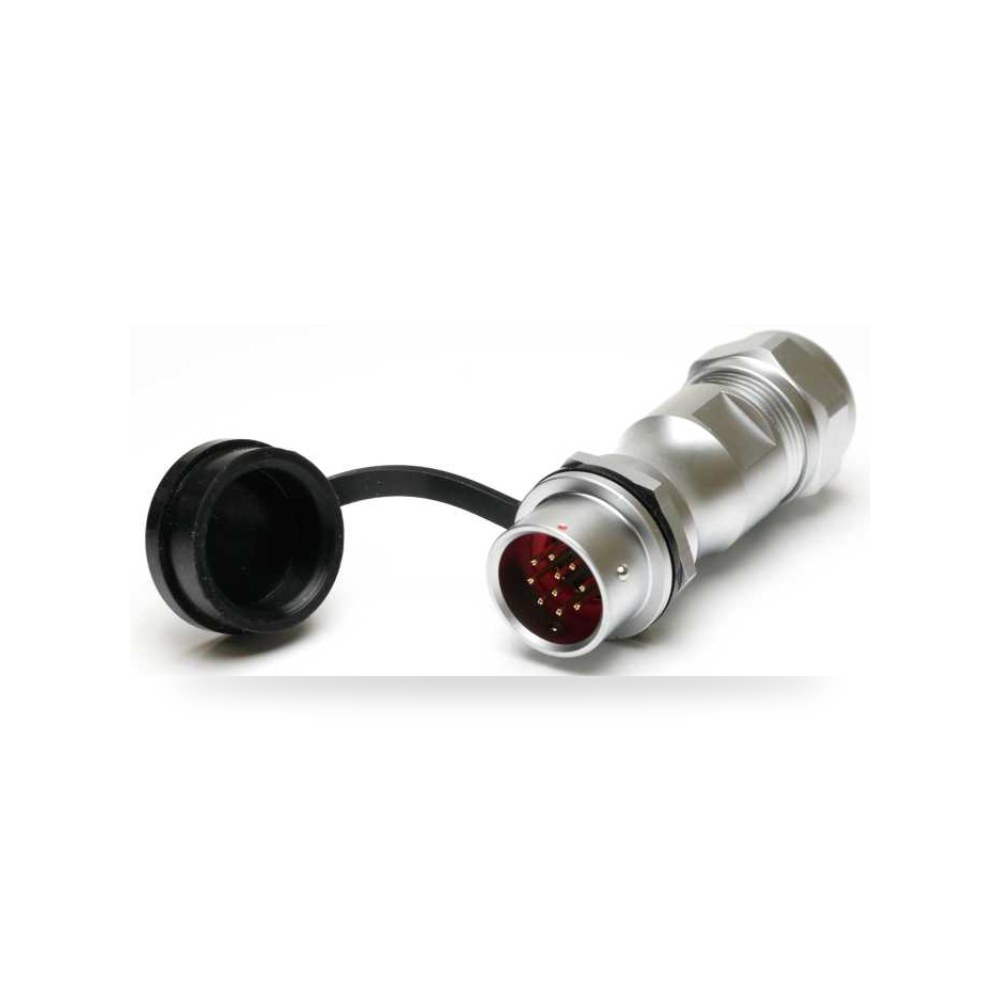 موصل دائري صناعي M16 10 أطراف كابل مستقيم ذكر ريمكو للتوريدات الصناعية (Reemco Industrial)
