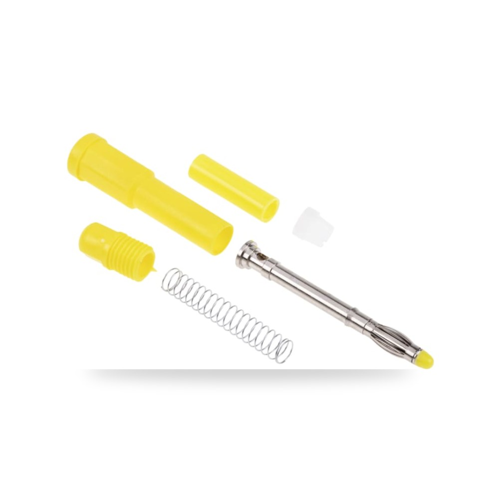 قابس موزة فحص واختبار 4 مم أصفر طراز B RS PRO ريمكو للتوريدات الصناعية (Reemco Industrial)
