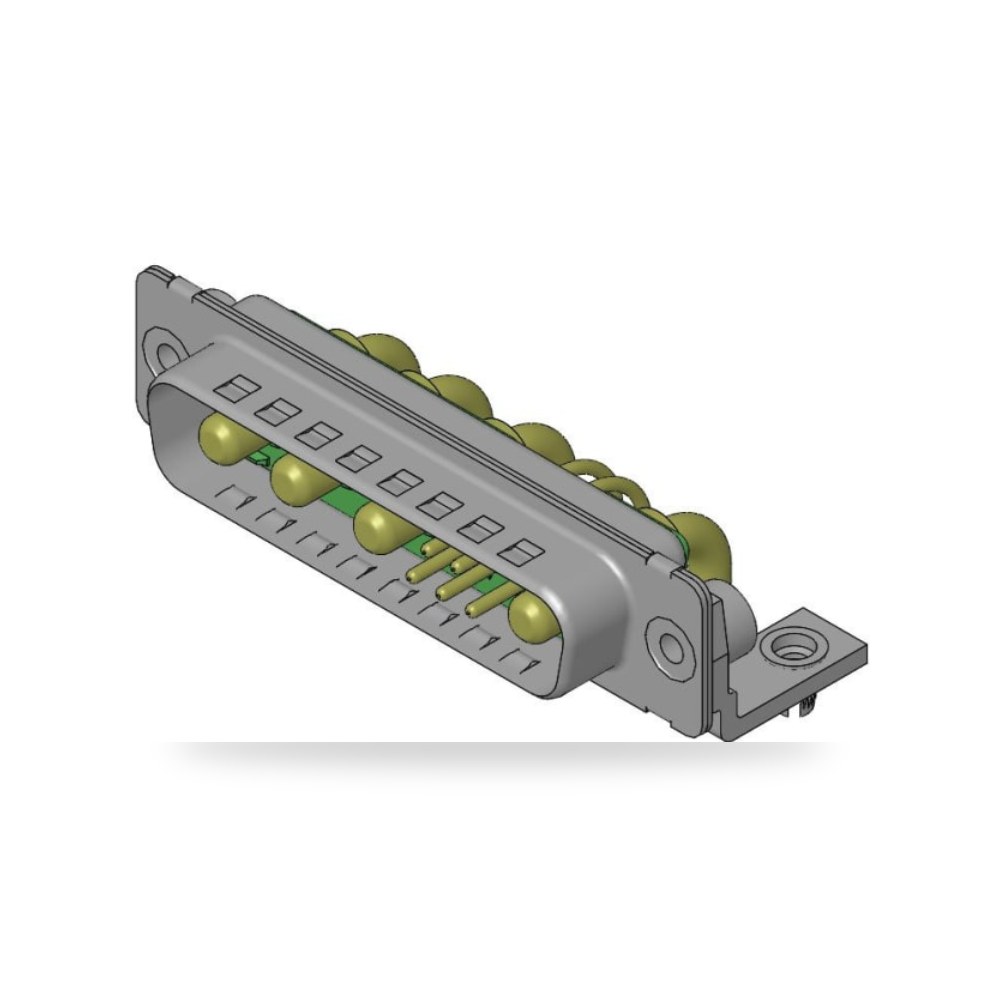 موصل D Sub لوحات تحكم 9 خط أنثى زاوية فائق ريمكو للتوريدات الصناعية (Reemco Industrial) موديل