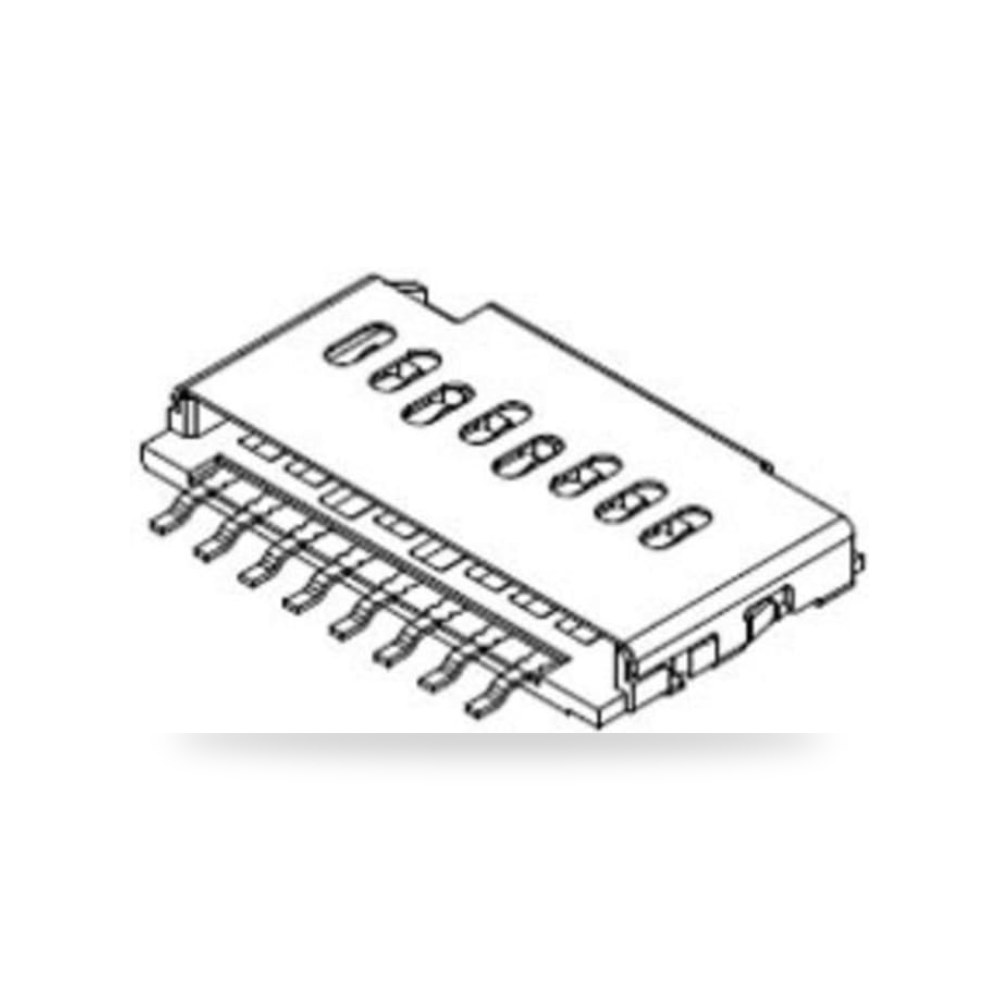 سوكت وموصل كروت ذاكرة وبطاقات Mini PCIe 8 فئة ريمكو للتوريدات الصناعية (Reemco Industrial)