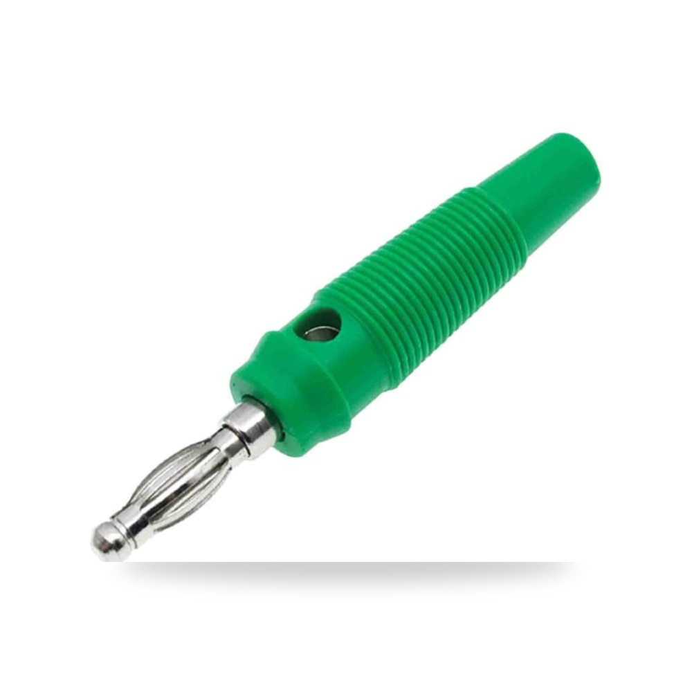 قابس موزة فحص واختبار 4 مم أخضر للمختبرات ريمكو للتوريدات الصناعية (Reemco Industrial)