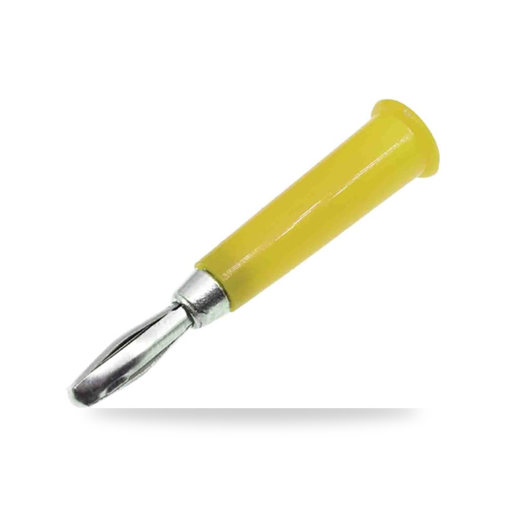 قابس موزة فحص واختبار 4 مم أصفر للمختبرات ريمكو للتوريدات الصناعية (Reemco Industrial)