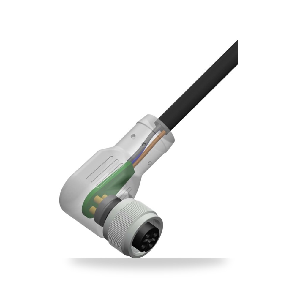 كابل توصيل حساسات ومشغلات 4 فئة B F صناعي RS ريمكو للتوريدات الصناعية (Reemco Industrial)