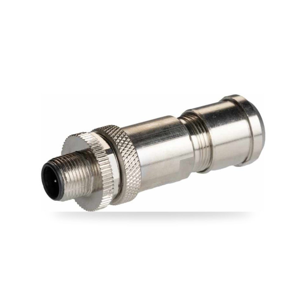موصل دائري صناعي معتمد M12 4 أطراف كابل طراز ريمكو للتوريدات الصناعية (Reemco Industrial)