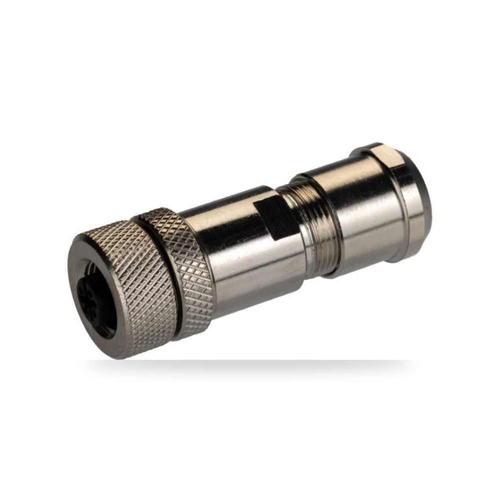 موصل دائري صناعي M12 5 أطراف أصلي ريمكو للتوريدات الصناعية (Reemco Industrial) موديل