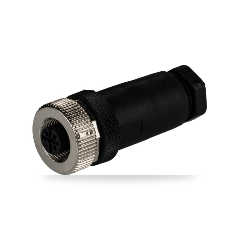 موصل دائري صناعي M12 4 أطراف كابل أداء عالي ريمكو للتوريدات الصناعية (Reemco Industrial)