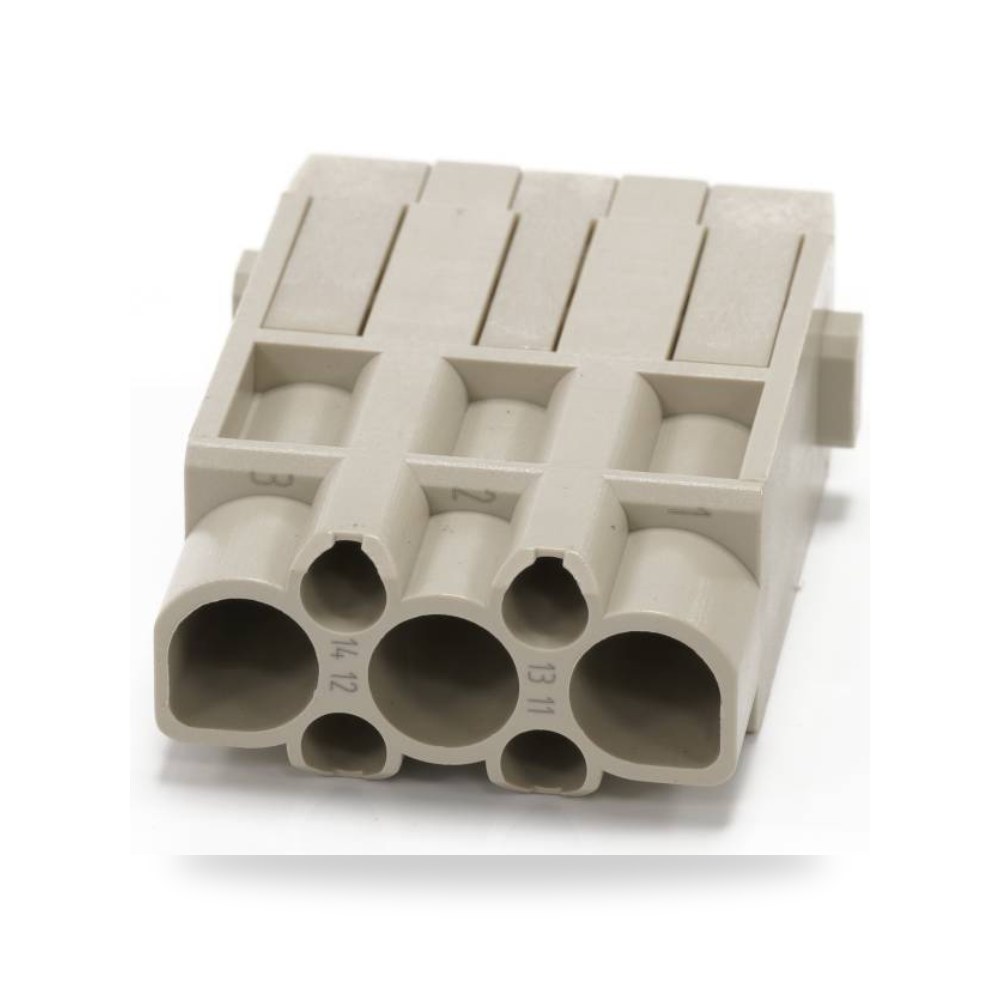 قلب وموديول موصلات قدرة صناعية 10A 7 خط نسخة ريمكو للتوريدات الصناعية (Reemco Industrial)