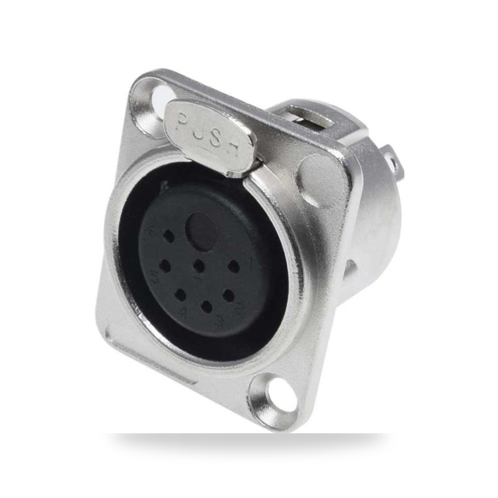 موصل إشارات وفيش XLR صوتي تصميم صناعي متين RS ريمكو للتوريدات الصناعية (Reemco Industrial)