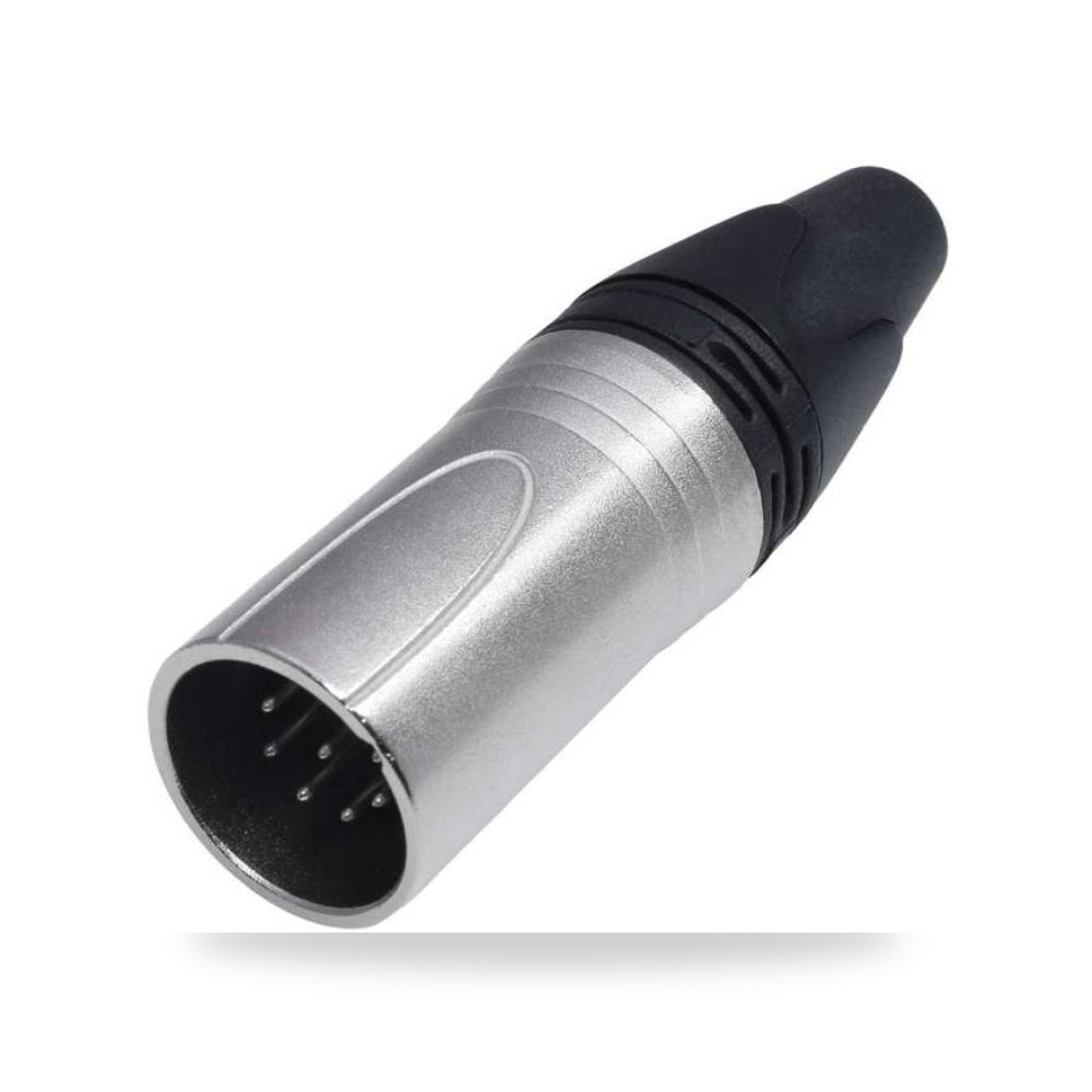 موصل إشارات وفيش XLR صوتي صناعي معتمد عزل ريمكو للتوريدات الصناعية (Reemco Industrial) موديل