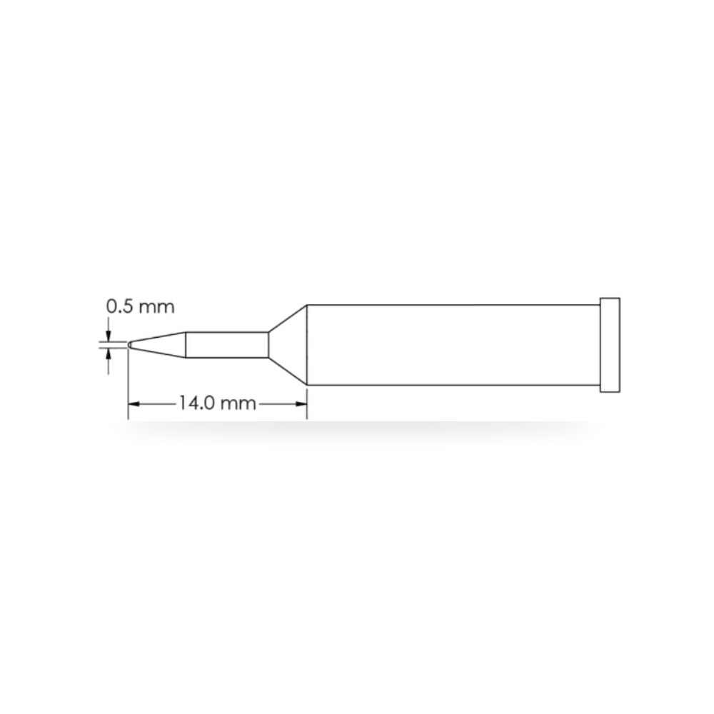 رأس وسن كاوية لحام قصدير طراز C شاق RS PRO ريمكو للتوريدات الصناعية (Reemco Industrial)