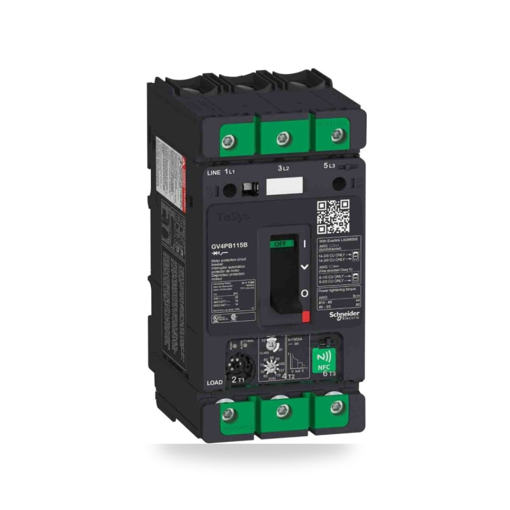 قاطع تيار أوتوماتيكي MCB ثلاثي 115A نسخة ريمكو للتوريدات الصناعية (Reemco Industrial)