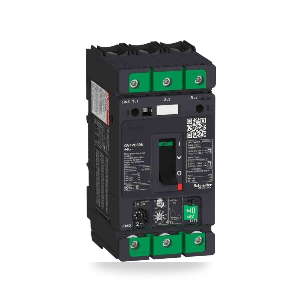 قاطع تيار أوتوماتيكي MCB ثلاثي 50A تجهيز ريمكو للتوريدات الصناعية (Reemco Industrial)
