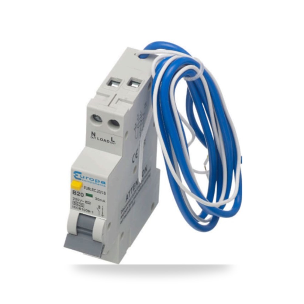 قاطع تيار أوتوماتيكي MCB أحادي 10A طراز مميز ريمكو للتوريدات الصناعية (Reemco Industrial)