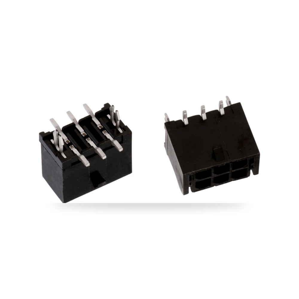 موصل وبن هيدر بوردات PCB 6 خط خطوة 3 مم نسخة ريمكو للتوريدات الصناعية (Reemco Industrial)